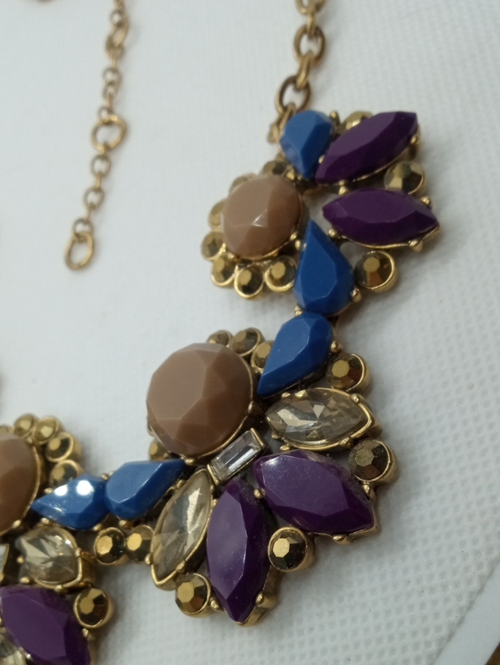 J.CREW FLEURAL STATEMEN NECKLACE - Picture 8 of 11